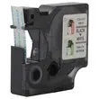 Tape DYMO D1 - 12mm - Opdruk Zwart/Ondergrond Wit