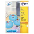 100 Vellen full-size etiketten voor CD's -Ø 117m 200 etik/doos