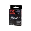 Tape BROTHER TZ335 - 12mm - Afrduk Wit/Achtergrond Zwart 