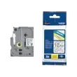 Tape en etiketten BROTHER TZ - 12mm - Afdruk Zwart/Achtergrond Transp
