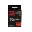 Tape BROTHER TZ441 - 18mm - Afdruk Zwart/Achtergrond Rood 