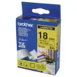 Tape BROTHER TZ641 - 18mm - Afdruk Zwart/Achtergrond Geel