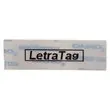 Transparante kunststof etiketten 1,2 cm voor de etiketteermachine Dymo Letratag 12267