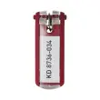 6 Sleutelhangers DURABLE Key Clip voor kast Key Box