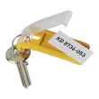 6 Sleutelhangers DURABLE Key Clip voor kast Key Box