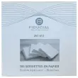 300  Witte papieren servetten, twee lagen, 29 x 29 cm 