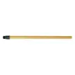 Houten bezemsteel met top