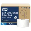 12 Jumbo mini rollen TORK Premium