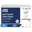 30  rollen toiletpapier "vel per vel" TORKPremium - 252 vellen 