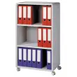 Bibliotheekkast- Grijs 