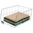 Metalen mandje staaldraad - H19 cm