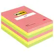 006 POST-IT® Blokken herpositioneerbare memoblaadjes groot formaat en gelijnd 10,2x15,2cm - Diverse kleuren
