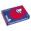 Pak A4 papier 80g Troph&eacute;e CLAIREFONTAINE - rood 