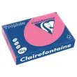Pak A4 papier 80g Troph&eacute;e CLAIREFONTAINE - framboos 
