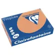 Vellen pastelkleurig papier - A4 - 80g - Bruine - 500 vellen - CLAIREFONTAINE