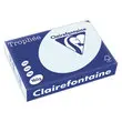 Riemen van 500 vellen wit papier A4 Executive 80g- blauw - CLAIREFONTAINE
