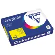 Pak van 250 vellen felgekleurd A4 Trophée 160 g papier - Zonnegeel - CLAIREFONTAINE