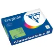 Pak van 250 vellen felgekleurd A4 Trophée 160 g papier - Mintgroen - CLAIREFONTAINE