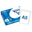 Pak wit papier 500 vellen CLAIREFONTAINE Clairalfa- A5 - 80g 