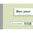 Zelfkopi&euml;rend manifold "Bons pour" - EXACOMPTA 