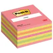 POST-IT&reg; Herpositioneerbare memoblaadjes - 7,6 x 7,6 cm - Energie intense 