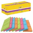 024 POST-IT® Blokken super sticky herpositioneerbare memoblaadjes - 7,6 x 7,6 cm - Diverse kleuren