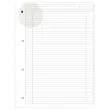 Schrift OXFORD International Notebook 24x29,7cm Gelijnd 6mm - 80g
