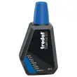 Flesje blauwe inkt voor stempelkussens 30 ml 