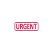 Stempel Xprint "Dringend" - Rood 