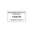 Professionele, gepersonaliseerde datumstempel "M&eacute;tal Line" 5460 - 6 regels - TRODAT 
