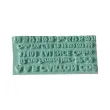Rubberplaat voor stempel - afdruk 5 lijnen