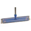 Trapeziumvormige bezemstok met rubberzool L 60 cm - vloerreiniging