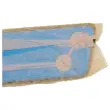 Trapeziumvormige bezemstok met rubberzool L 60 cm - vloerreiniging