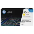 HP 504A CE252A gele toner 