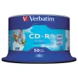 50 CD-R VERBATIM - 52x - 700 MB/80 min - Bedrukbaar - Spindle