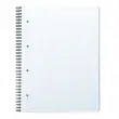 4 Notitieboekjes van gerecycled polypropyleen + 1 gratis - 160 pagina's - A4+ 5x5 - Zwart - Rhodia 