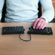 Ergonomisch Split Break toetsenbord zwart