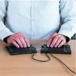 Ergonomisch SPLIT BREAK bedraad toetsenbord