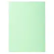 Pak van 100 ondermouwen SUPER 60 - 22 x 31 cm - Lichtgroen - Exacompta