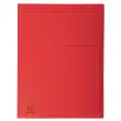 Map bedrukt 3 klep FOREVER folio rood