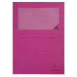 Pak van 100 venstermappen Forever&reg; - 22 x 31 cm - Fuchsia - Exacompta 