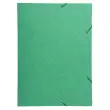 Elastische overhemdmap met 3 kleppen, glanzende kaart 600 g/m&sup2; - A3 - Groen - Exacompta 