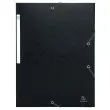 Elastomap glansk.600 Scotten 3klep zwart 
