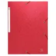 Elastomap glansk.600 Scotten 3klep rood