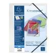 Elastomap 3klep PP Kreacover transparant 
