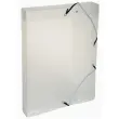 Klasseerdoos CRYSTAL PP rug 40mm transp. 