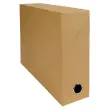 Achterzijde overdrachtendoos 90 mm met geseald papier - Havanna - Exacompta 