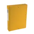 Exabox opbergdoos Rug 60 mm Gelamineerd karton Scotten - A4 - Geel - Exacompta