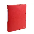 Klasseerdoos glansk. rug 25mm A4 rood