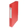 Opbergdoos Exabox Rug 40 mm Glanzend karton - A4 - Rood - Exacompta